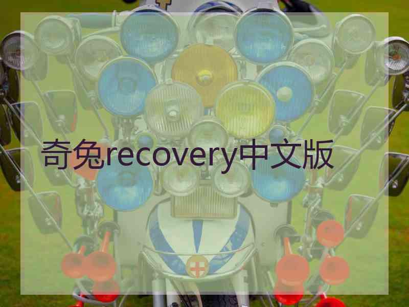奇兔recovery中文版