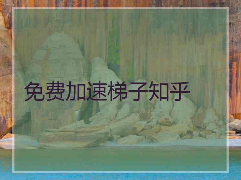 免费加速梯子知乎