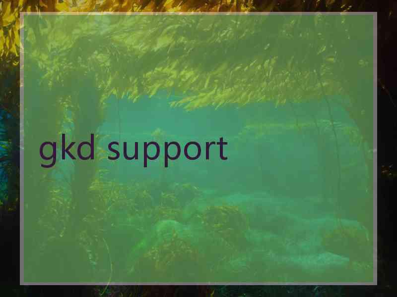 gkd support