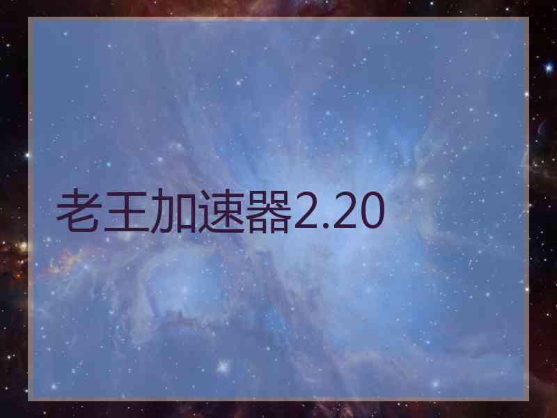 老王加速器2.20