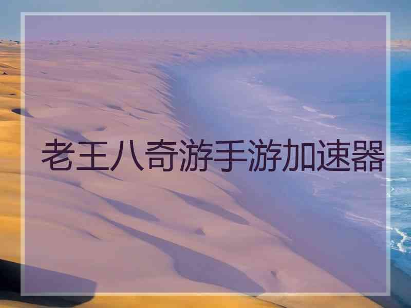 老王八奇游手游加速器