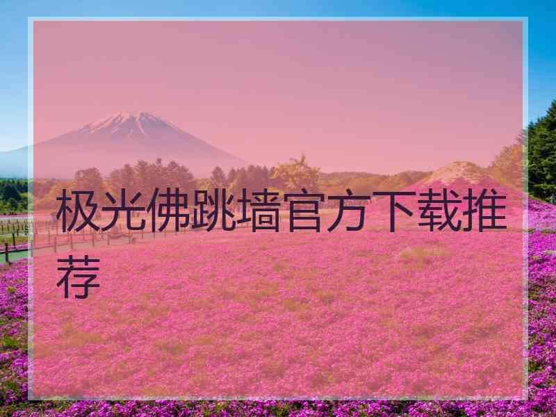 极光佛跳墙官方下载推荐