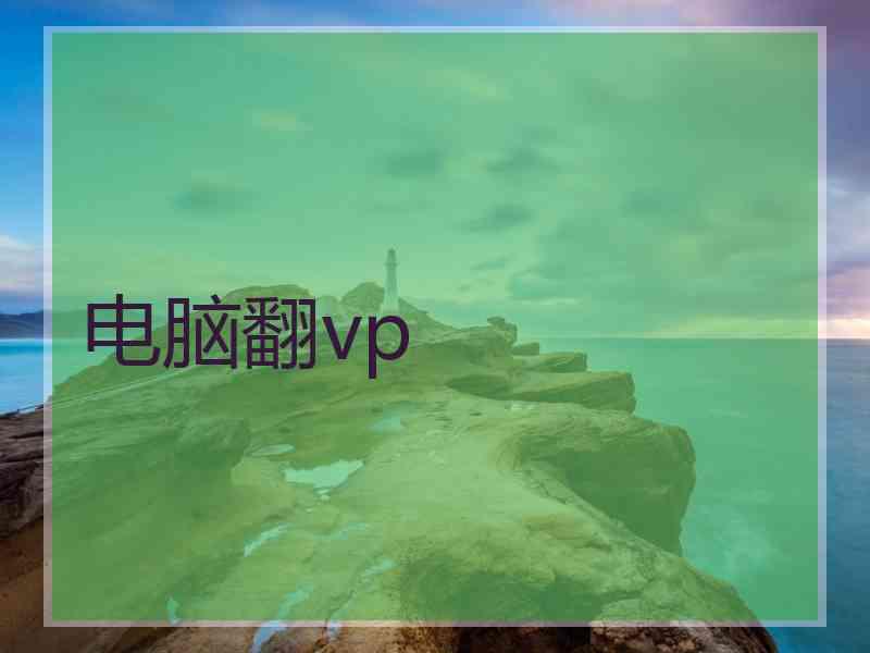 电脑翻vp