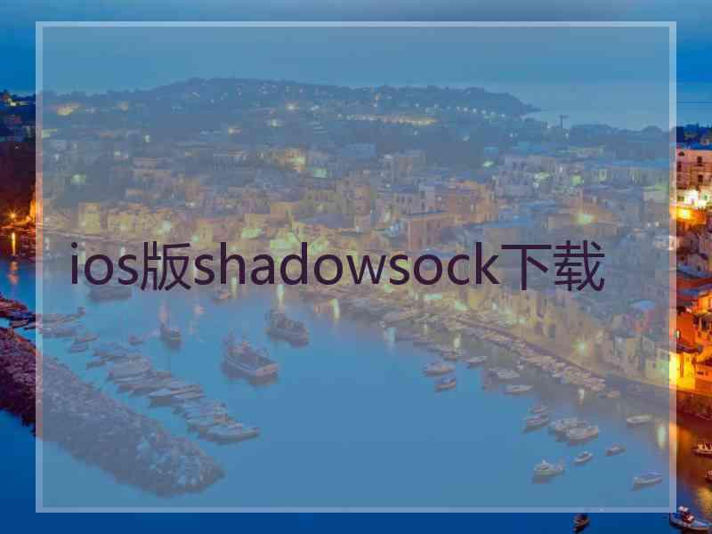 ios版shadowsock下载