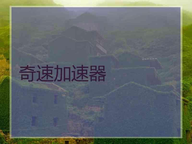奇速加速器
