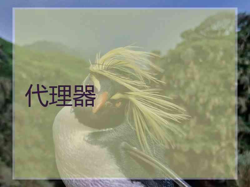 代理器