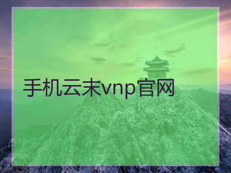 手机云末vnp官网