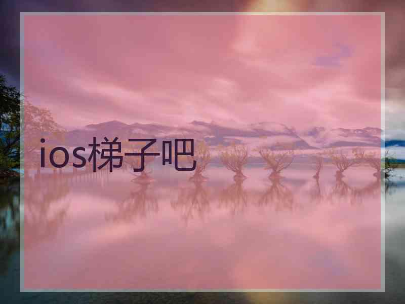 ios梯子吧