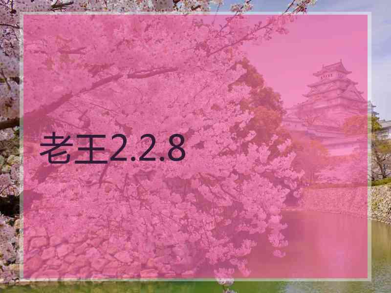 老王2.2.8