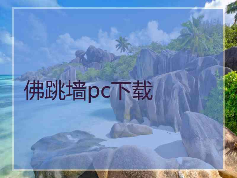 佛跳墙pc下载