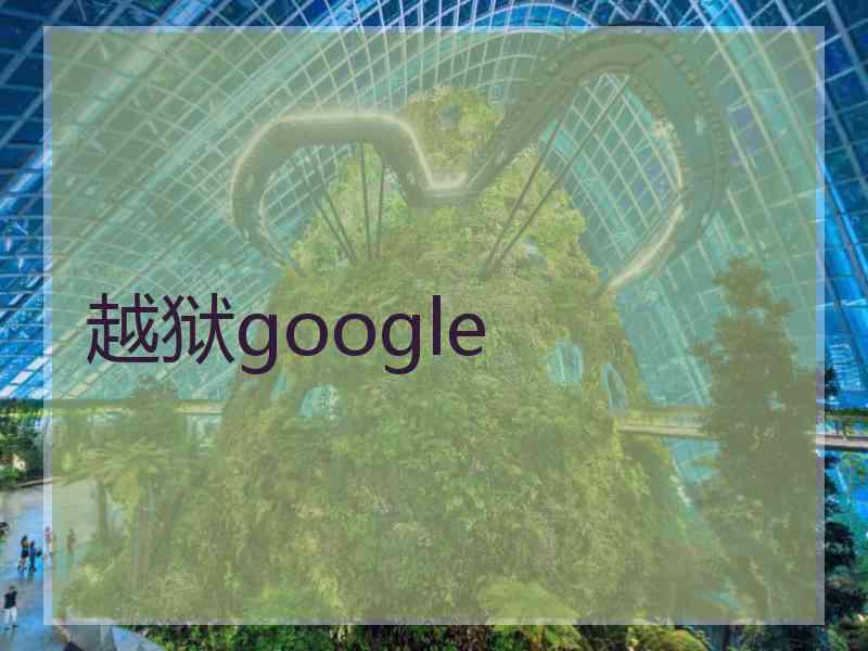 越狱google