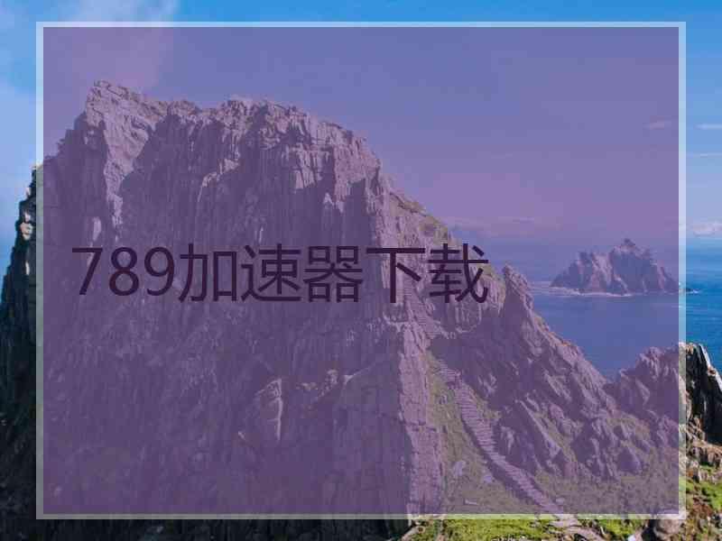 789加速器下载