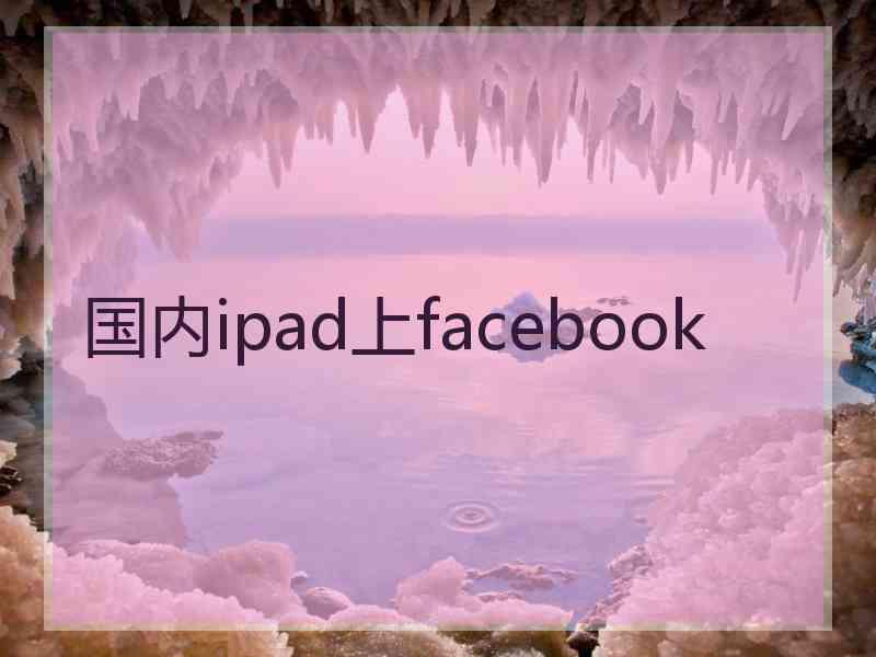 国内ipad上facebook