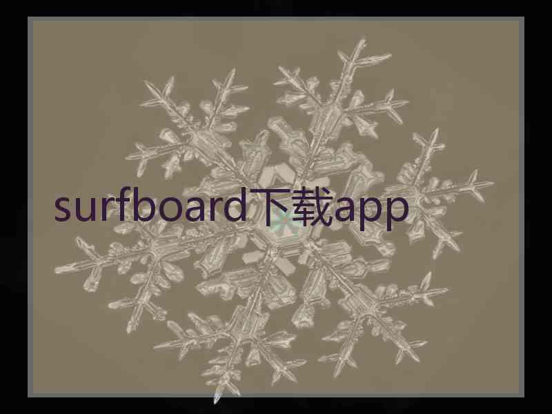 surfboard下载app