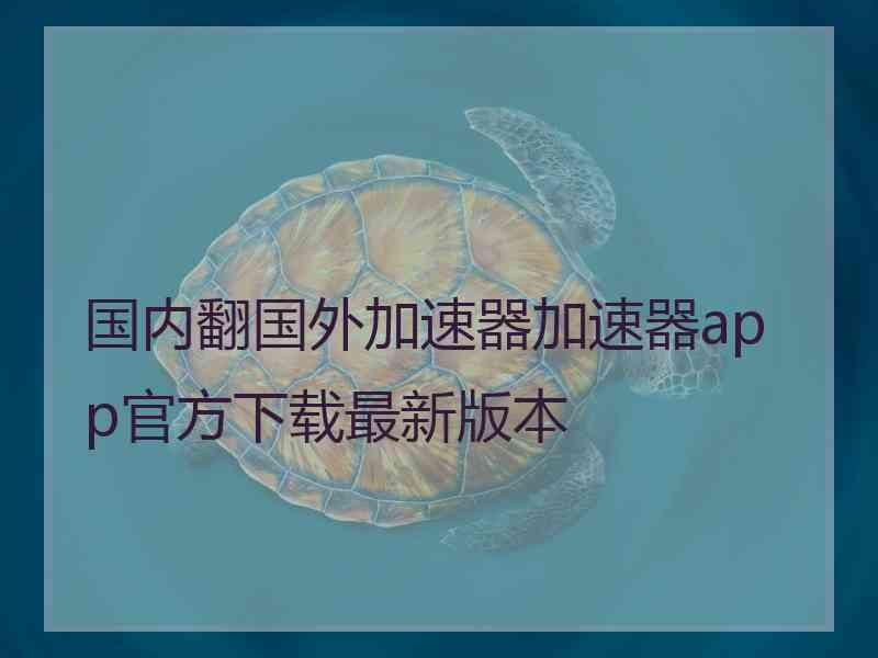 国内翻国外加速器加速器app官方下载最新版本