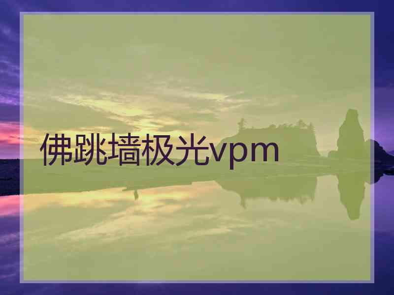 佛跳墙极光vpm