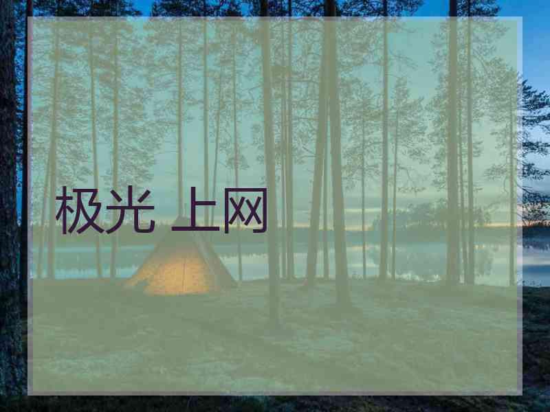 极光 上网