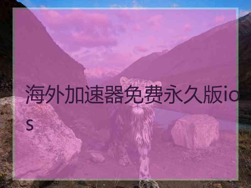 海外加速器免费永久版ios