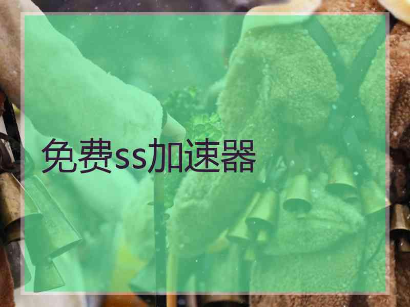 免费ss加速器