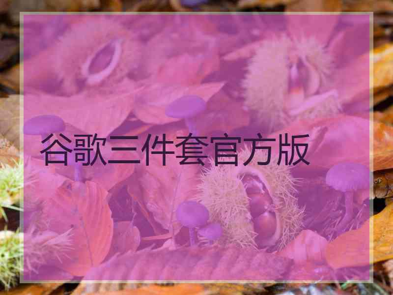 谷歌三件套官方版