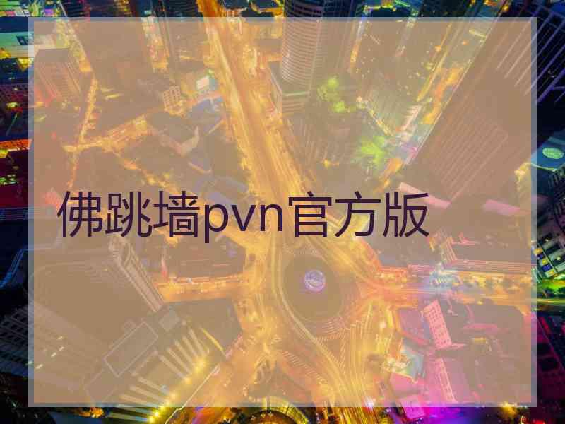 佛跳墙pvn官方版