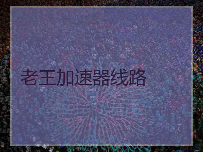 老王加速器线路