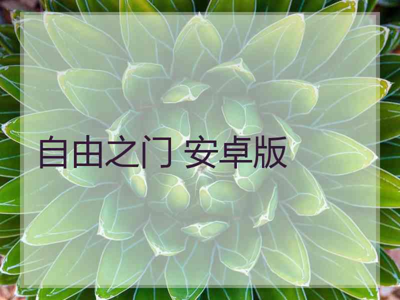 自由之门 安卓版