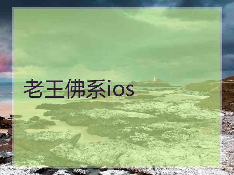 老王佛系ios