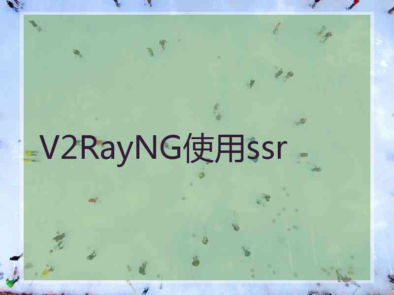 V2RayNG使用ssr
