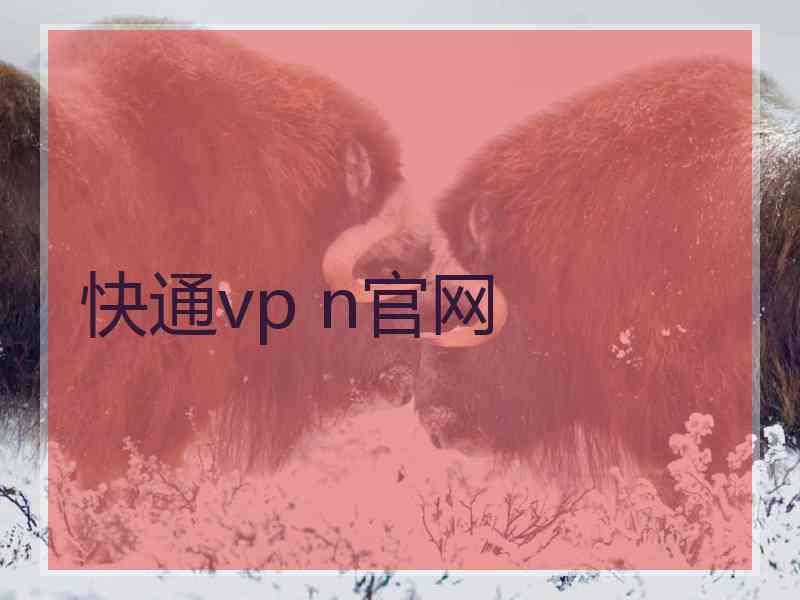 快通vp n官网
