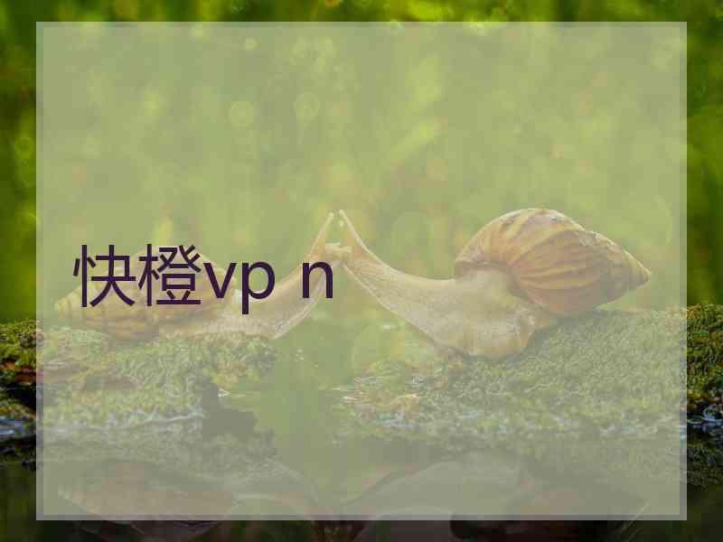 快橙vp n