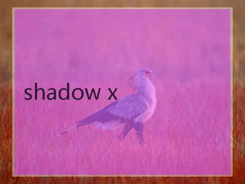 shadow x