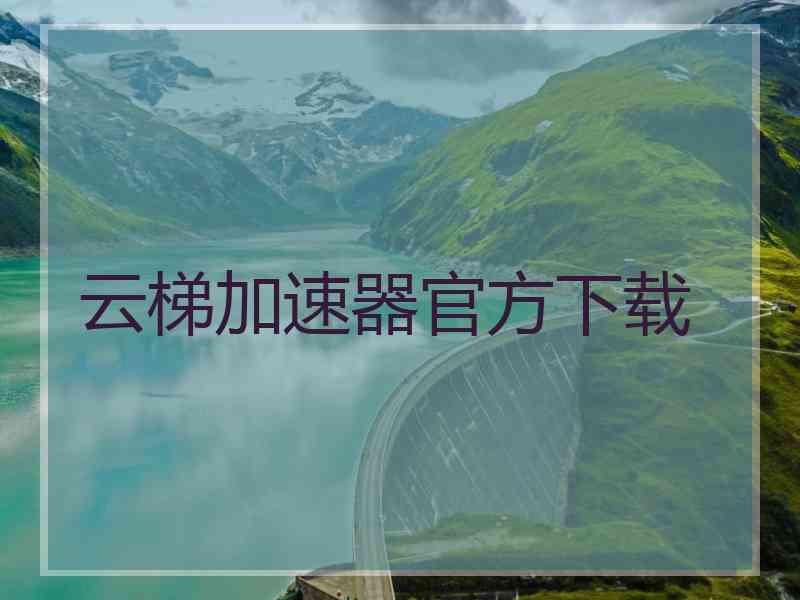 云梯加速器官方下载