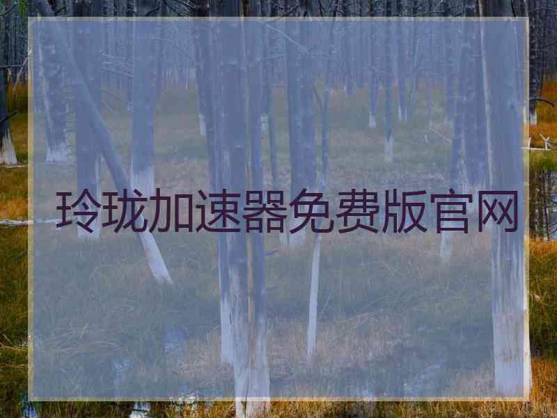 玲珑加速器免费版官网